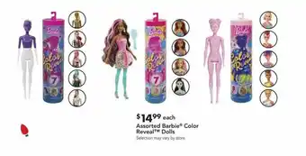 Nebraska Furniture Mart Assorted Barbie Color Reveal Dolls offer