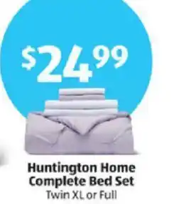 Aldi Huntington Home Complete Bed Set offer