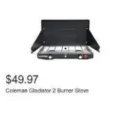 Costco Coleman Gladiator 2 Burner Stove offer