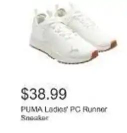 Costco PUMA Ladies' PC Runner Sneaker offer