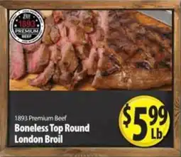 Boneless Top Round London Broil