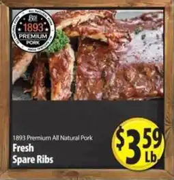 BigM Fresh Spare Ribs offer