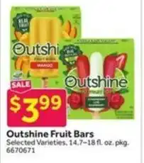 Stop&Shop Outshine Fruit Bars offer