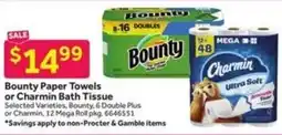 Stop&Shop Bounty Paper Towels offer