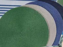 Ocean State Job Lot Round Placemats offer