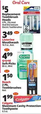 Ocean State Job Lot Oral Care offer