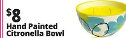 Ocean State Job Lot Citronella Bowl Candle offer
