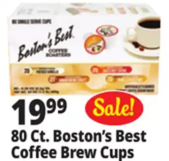 Ocean State Job Lot Boston's Best Coffee Cups 80 Count offer