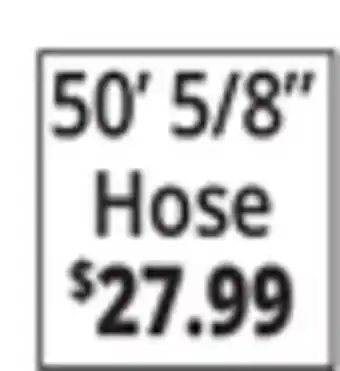 Ocean State Job Lot 50' 5/8 Hose offer