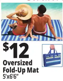 Ocean State Job Lot Oversized Fold-Up Mat offer