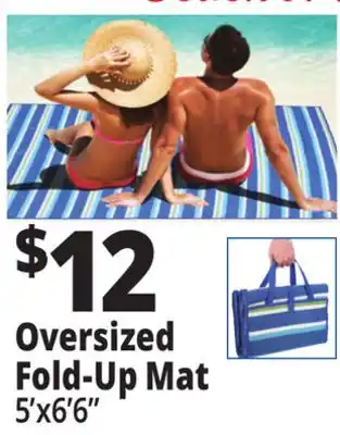 Ocean State Job Lot Oversized Fold-Up Mat offer