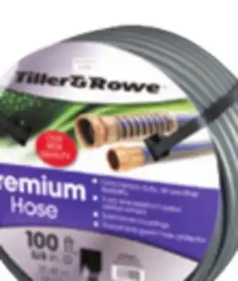 Ocean State Job Lot Tiller & Rowe Premium Extra Heavy-Duty 5/8 Garden Hose 100' offer