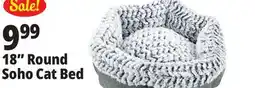 Ocean State Job Lot 18 Round Soho Cat Bed offer