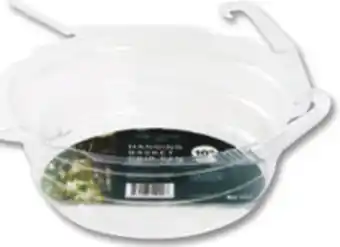 Ocean State Job Lot 10 Hanging Basket Drip Pan offer