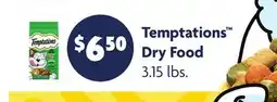 Family Dollar Temptations Dry Food offer