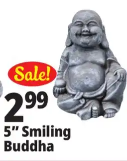 Ocean State Job Lot 5 Smiling Buddha Statue offer