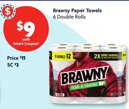 Family Dollar Brawny Paper Towels offer