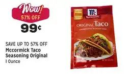 Grocery Outlet Taco Seasoning Original offer