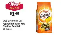 Grocery Outlet Xtra Cheddar Goldfish offer