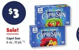 Family Dollar Capri Sun offer