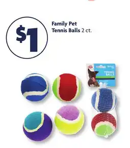 Family Dollar Family Pet Tennis Balls offer