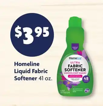 Family Dollar Homeline Liquid Fabric Softener offer