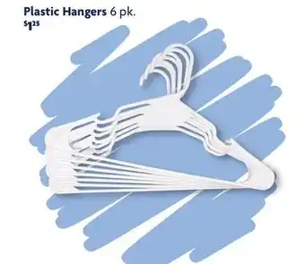 Family Dollar Plastic Hangers offer