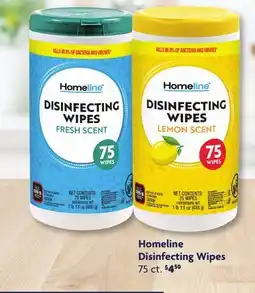 Family Dollar Homeline Disinfecting Wipes offer
