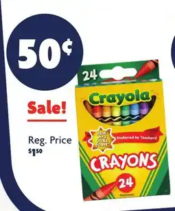 Family Dollar Crayola Crayons offer