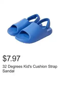 Costco 32 Degrees Kid's Cushion Strap Sandal offer