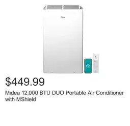 Costco Midea 12,000 BTU DUO Portable Air Conditioner with MShield offer