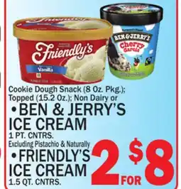 C Town BEN & JERRY'S ICE CREAM offer
