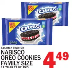C Town NABISCO OREO COOKIES FAMILY SIZE offer
