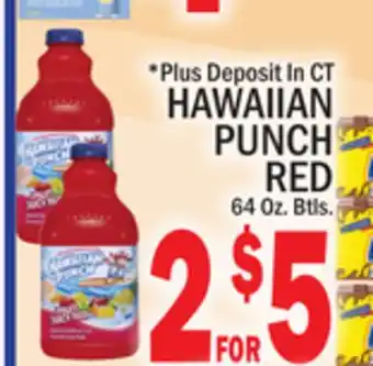 C Town HAWAIIAN PUNCH RED offer