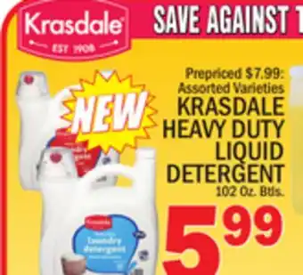 C Town KRASDALE HEAVY DUTY LIQUID DETERGENT offer