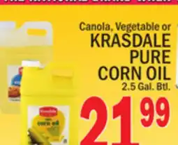C Town KRASDALE PURE CORN OIL offer