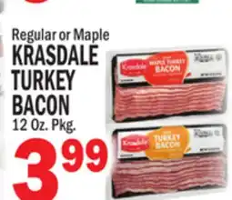 C Town KRASDALE TURKEY BACON offer