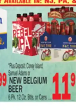 C Town NEW BELGIUM BEER offer