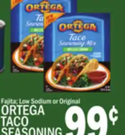 C Town ORTEGA TACO SEASONING offer