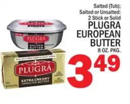C Town PLUGRA EUROPEAN BUTTER offer