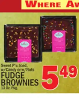 C Town FUDGE BROWNIES offer