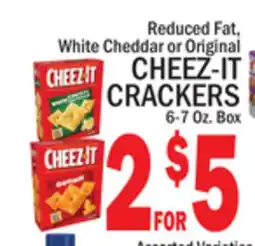 C Town CHEEZ-IT CRACKERS offer