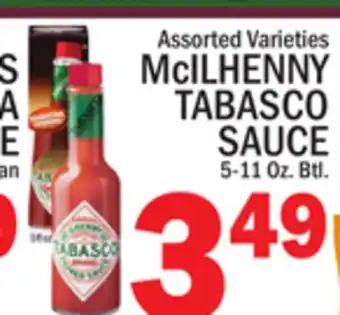 C Town McILHENNY TABASCO SAUCE offer