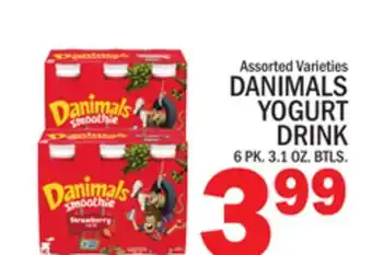 C Town DANIMALS YOGURT DRINK offer