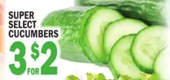 C Town SUPER SELECT CUCUMBERS offer