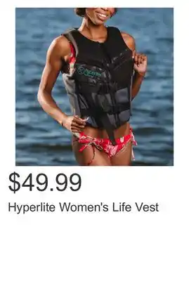 Costco Hyperlite Women's Life Vest offer
