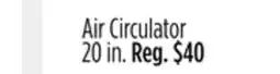 Dollar General Air Circulator offer