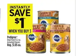 Dollar General Pedigree Dog Food offer