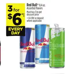 Dollar General Red Bull offer