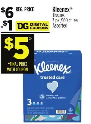 Dollar General Kleenex offer